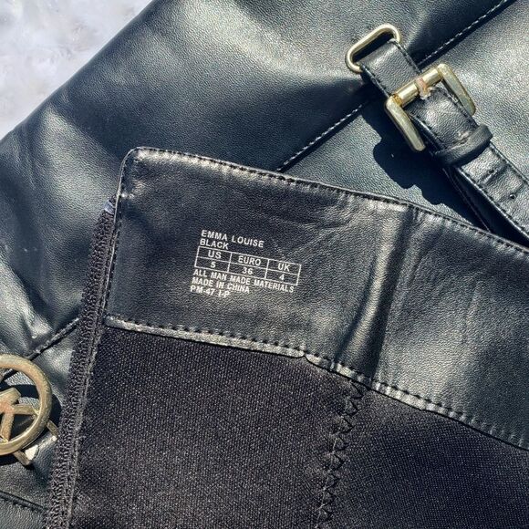 Michael Kors size 5 black Emma Louise boot - Picture 8 of 10